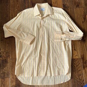 Joseph Turner Cotton Plaid Button Down Long Sleeve Shirt